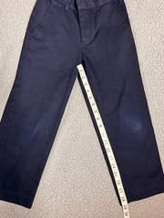 School Uniform Navey Blue Slacks Little Boys Size 6