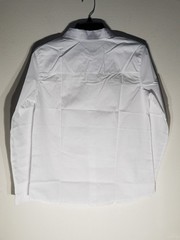 SOLOCOTE Boys White Dress Shirt Long Sleeve Uniform Blouse Formal Size 9Y New