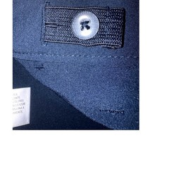 Cat & Jack Boys 16 Husky Blue School Uniform Shorts Stretch Navy Blue NWT