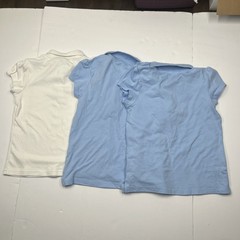 Lot of 3 Childrens Polo Shirts School Uniforms Sizes 6/7 and 7/8 Cat&Jack/Place