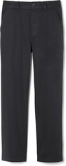 NEW French Toast Relaxed Fit Pull On Pants Black Size 14 (Standard & Husky)