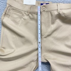 School Uniform Boys 11/12 Beige Khaki Pants Flat Front 34×31 NEW