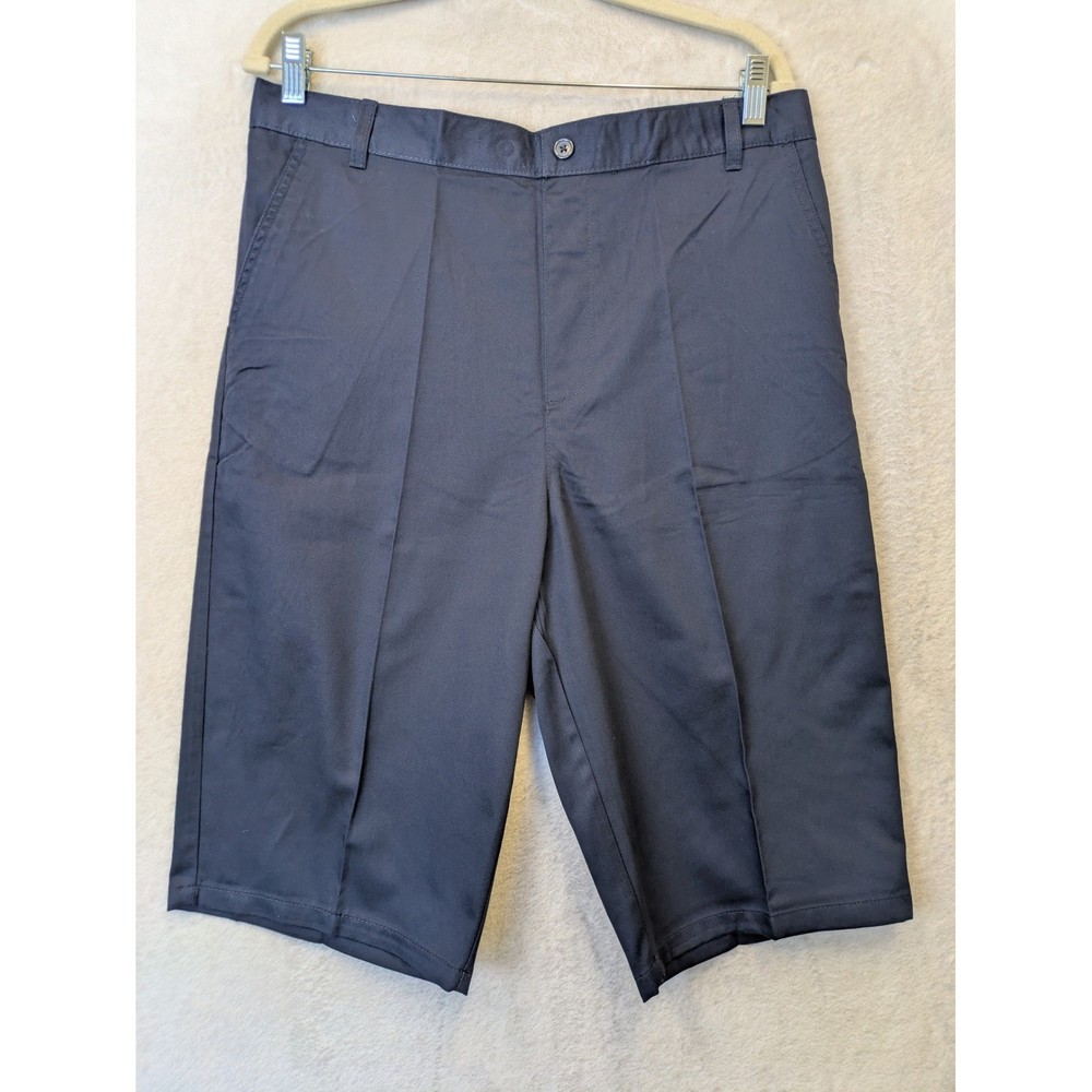 French Toast Boys Navy Blue Pull-On Husky School Uniform Shorts Size 20 SH9113 E