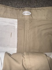 Old Navy Khaki Uniform Short Big Boy Size 14 Plus Husky NWT