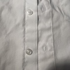 French Toast Boys School Uniform Short Sleeve Button-Up Dress Shirt Size 3T