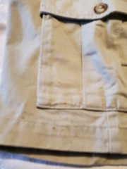 OLD NAVY Youth Boys Size 12 Khaki/Beige Cargo Shorts Adjustable Waist NWT *Spots