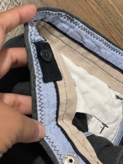 Gap kids gray stretch waist uniform pants size 10