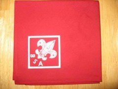BOY SCOUT BSA OFFICIAL UNIFORM VARIOUS COLORS NECKERCHIEF MADE IN USA MENS GIFT