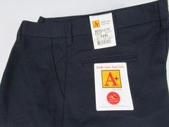 A+ by SAI BOYS Pants Relaxed 7021P NAVY SIZE 32XL 32W x L34 SCHOOL UNIFORM Prep