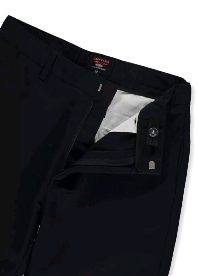Smith’s American Boys’ Flat Front Twill Uniform / Dress Pants (A)