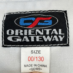 Oriental Gateway Youth Unisex White Martial Arts Uniforms Belt Pants Top Set 5/6