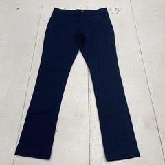 Old Navy Pants Boys 12 Slim Blue Skinny Stretch Adjustable Waist Chino Uniform