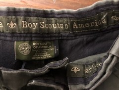 Boy Scouts Of America Cargo Shorts Green Boy’s Size Youth 8