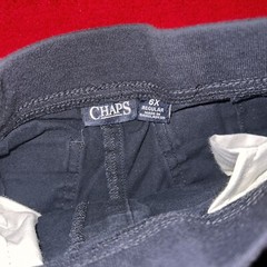 Unisex Kids Size 6X Chaps Navy Blue School Uniform Casual Play Shorts
