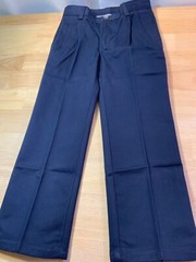 New Boy’s Chap’s School Approved Performance Pants Sz 5 in Navy Blue*