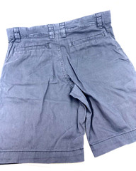 School Uniform Shorts Size 12 Husky Boys Stretch Adjustable Waist Gray Children