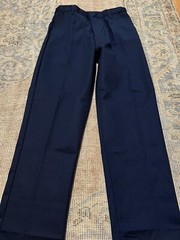 Boys Authentic Galaxy School Uniform Pants Navy Size 14