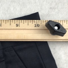 Authentic School Uniform Shorts Boys 6 Black Elastic Waist Pleated Front NWT