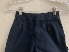 Dennis Uniform Blue Pleated Front Shorts 4060 Size B4