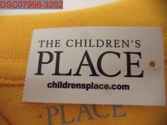 The Children’s Place Boys’ Yellow Pencil Uniform Pique Polo XL (14) 193511657624