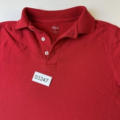French Toast Polo Shirt Boys Small Red @School Short Sleeve Uniform Top Kids