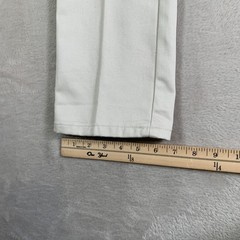 Chaps Pants Boys 12 Slim Cement Pleated Front Adjustable Waist School Uniform