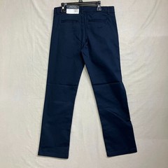 Nautica School Uniform Pants Boys Size 12 Husky Navy Adjustable Waist Stretch