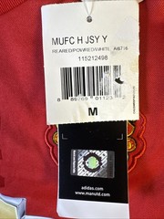 Rashford #19 BNWT Manchester United Medium Home 2016/2017 Jersey Adidas