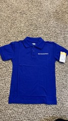 NSU University School Uniform Polo Shirts Youth Size 6/7 Blue NWT