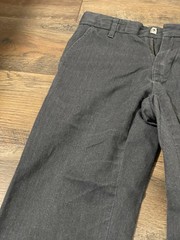 Gap kids gray stretch waist uniform pants size 10