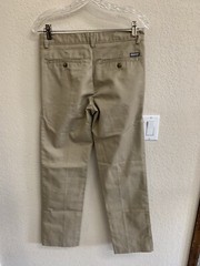 Dennis Uniform Boys Khaki Pleated Pants Hawthorne Size 12 (P27) (List $32)