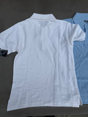 NEW lot of 2 KHQ,FRENCH TOAST SCHOOL Boys Short sleeve Polo Shirts 10-12 HUSKY