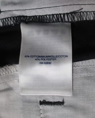 LANDS END Black School Uniform Plain Chino Pants Boys 16 Husky 29″ Inseam
