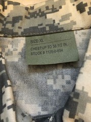 2 Rothco Kids ACU Camo Fatigue Buttoned Shirts Size Small And XL NWT