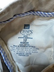 Chaps Boy’s Khaki Pants Size 10 Approved School Uniform Wear. GUC