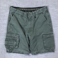 Boy Scouts Of America Shorts Youth 18 Green Uniform Cargo Twill Pockets Hiking