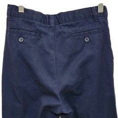 Authentic Galaxy Boys 12 School Uniform Pants Navy Blue Flat Front