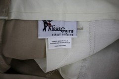 NEW True Grits School Uniforms Wrinkle Free Boy’s Regular Pants Size 16