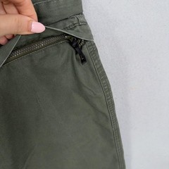 Boy Scouts Of America Pants Boys 16 Green Convertible Cargo Uniform Zip Off