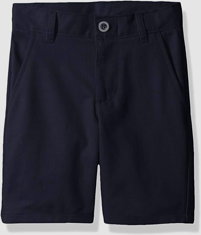 $70 Nautica Boy’s Kid’s Blue Flat Front Mid Rise Causal Uniform Shorts Size 10