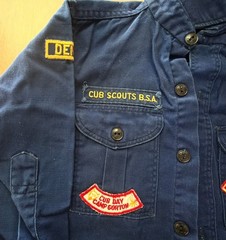 Vintage Cub Scouts BSA Uniform Shirt Pants Hat Belt Scarf Youth Set 60s-70s