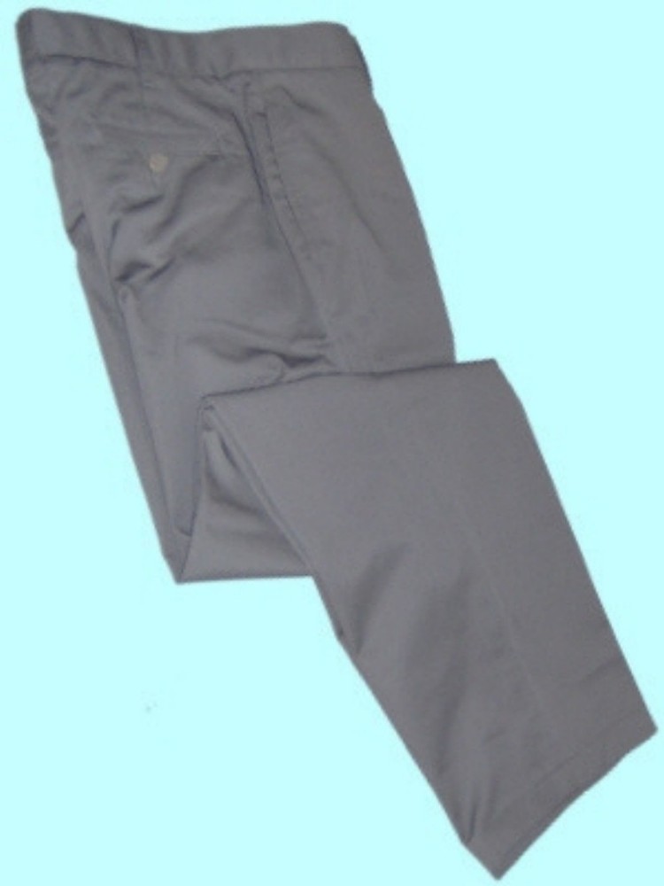 LANDS END Gray Plain School Uniforms Pants Boys 10 Inseam 25″ NEW