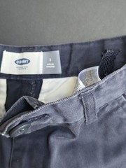 Lot of 4 Boys School Uniform Shorts Size 7 Navy Blue Old Navy & Authentic Galaxy