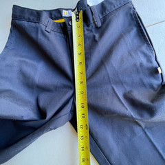 NWT Dennis Uniform Navy Irvington Pants Boys 16R Flat Front School Uniform 07700