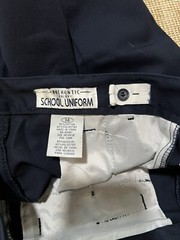 Boys Authentic Galaxy School Uniform Navy Shorts Size 14