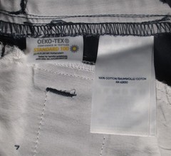 LANDS END Navy School Uniform Plain Front Chino Shorts Boys 8 Husky NEW