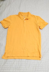 Children’s Place Golden Yellow polo boys tshirts size XXL 16 NWT