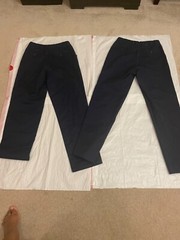 Lot of 2 Authentic Galaxy School Uniform Navy Pants Size: 18 Unisex [Pre owned]