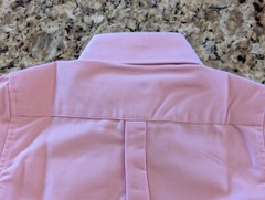 Classberry Kids Uniform long sleeve button up shirt Pink size 4