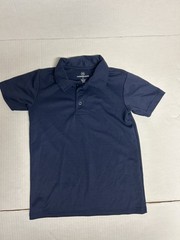 Real Essentials Short Sleeve Polo Shirt Size L School Uniform Stretch Lot of 3
